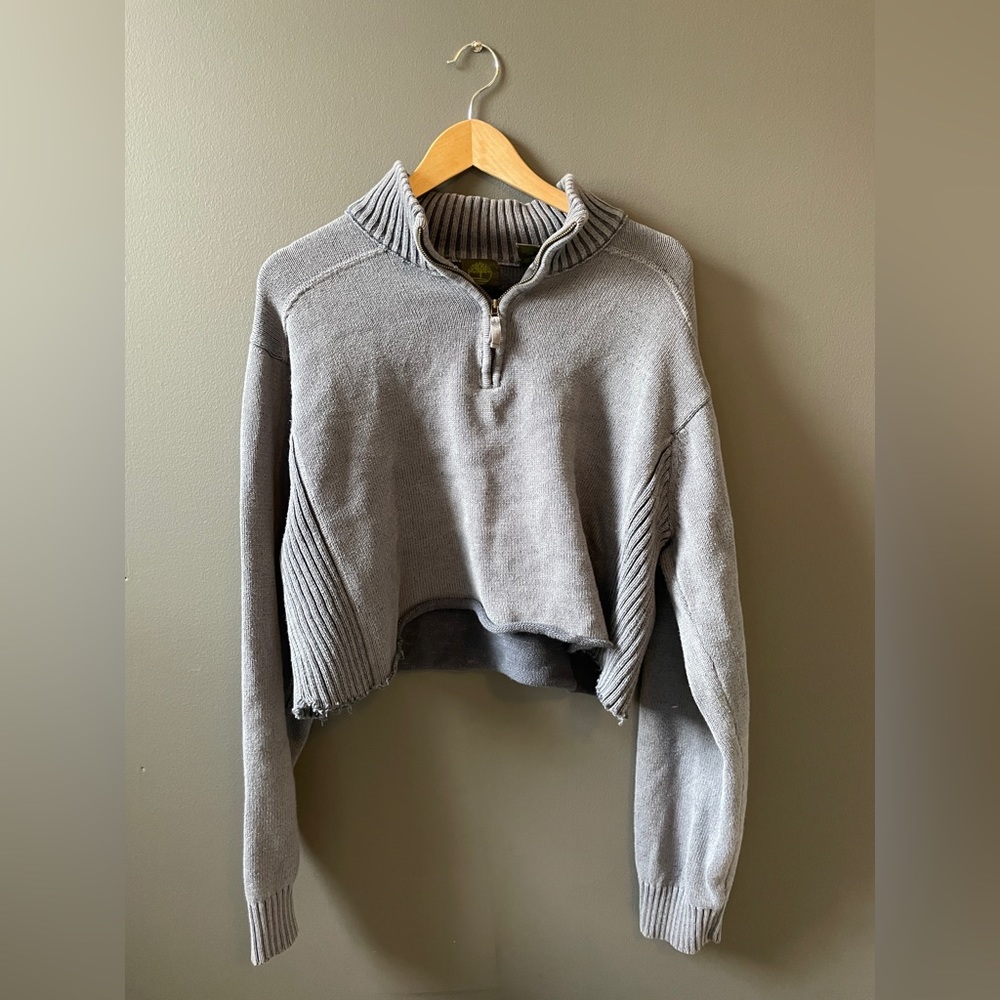 Timberland Cropped Quarter Zip